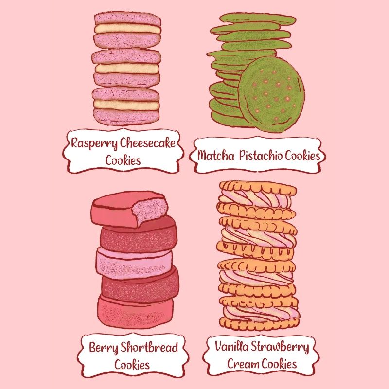 Pastellcookies Stack-Design