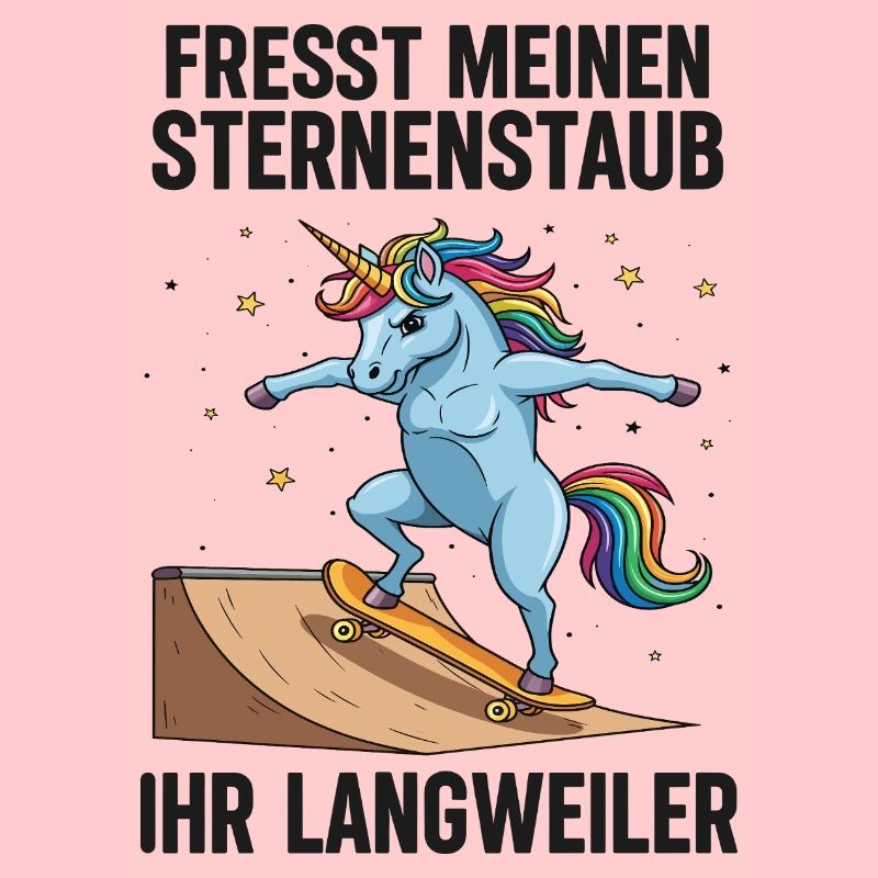 Skateboard-Einhorn