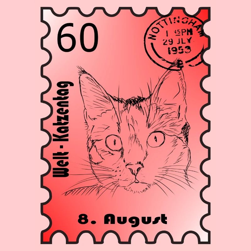 Timbre Journée du chat