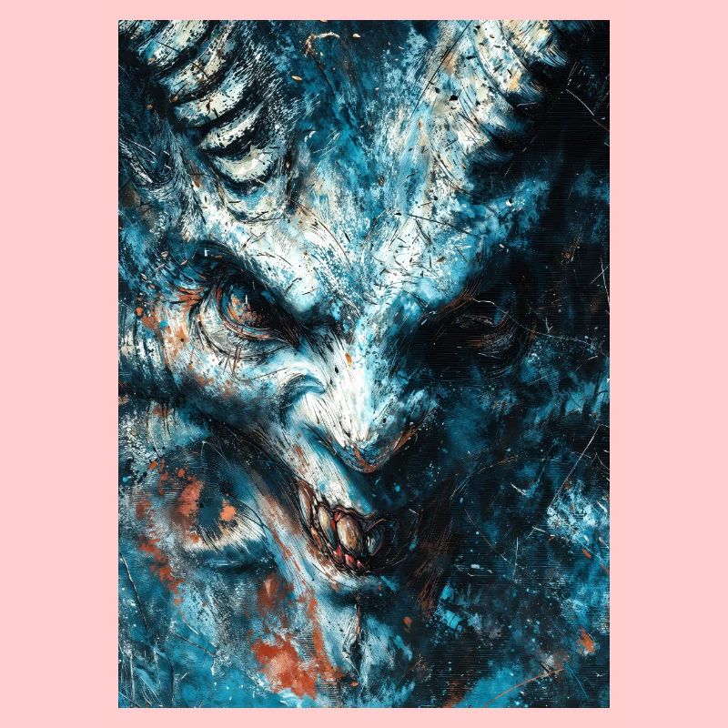 Fierce Icewyrm Portrait