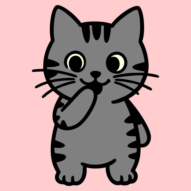 tigerkatze-steht-dreifarbig