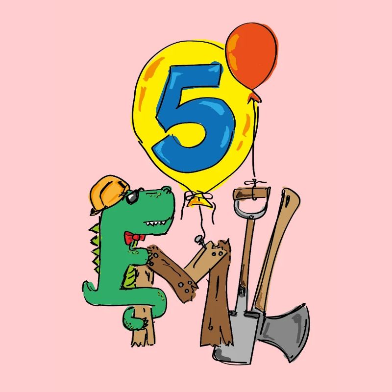 Emil Baustellenkroki celebrates his 5th birthday