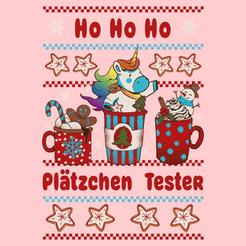 Hohoho Cookie Tester Unicorn Christmas Advent