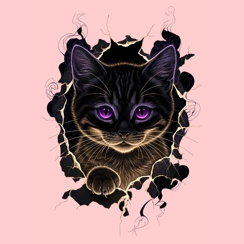 Cat Torn Cloth - Sweet Gothic