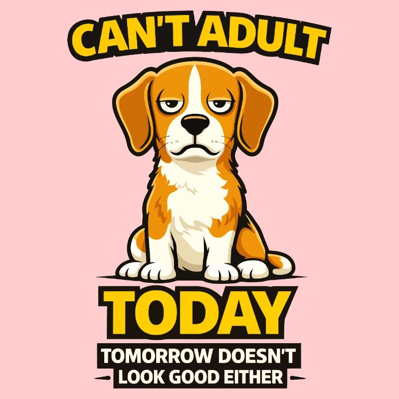 Beagle kann heute nicht erwachsen werden – Meme