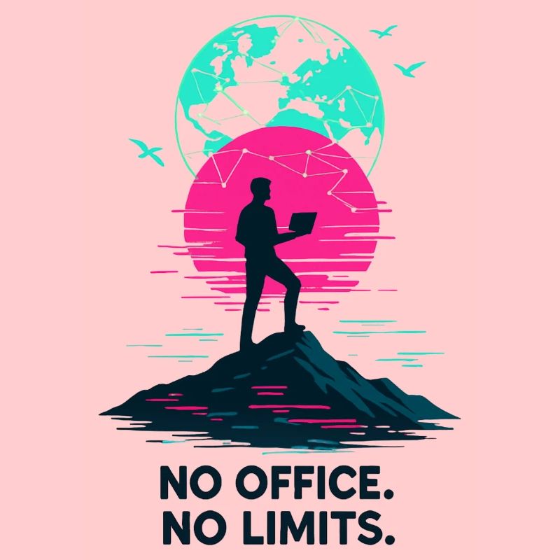 Télétravail Pas de bureau pas de limite