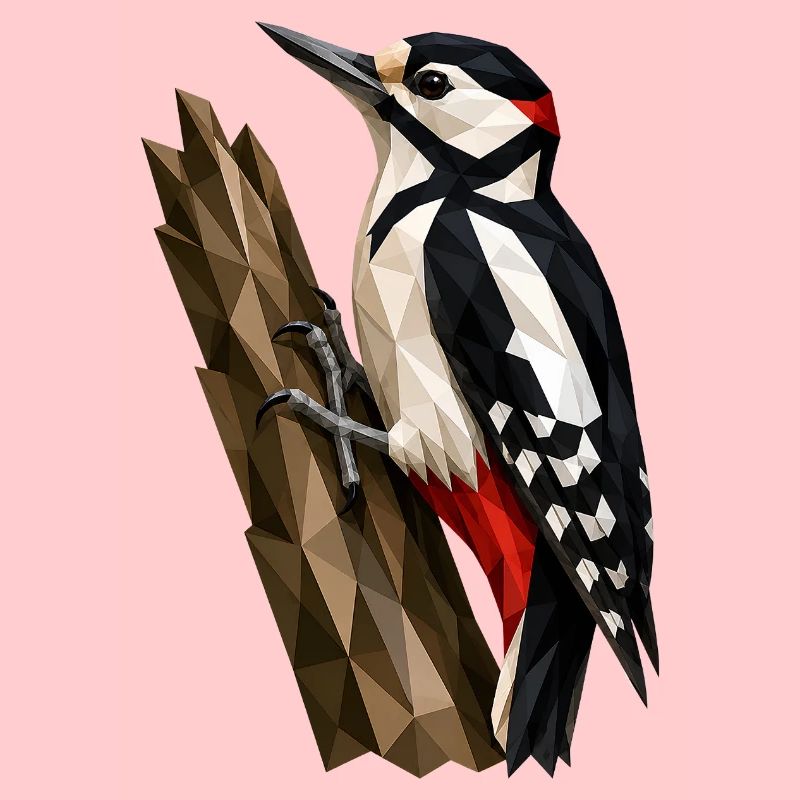Polygonaler Waldspecht