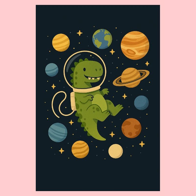 Dino dans l’espace