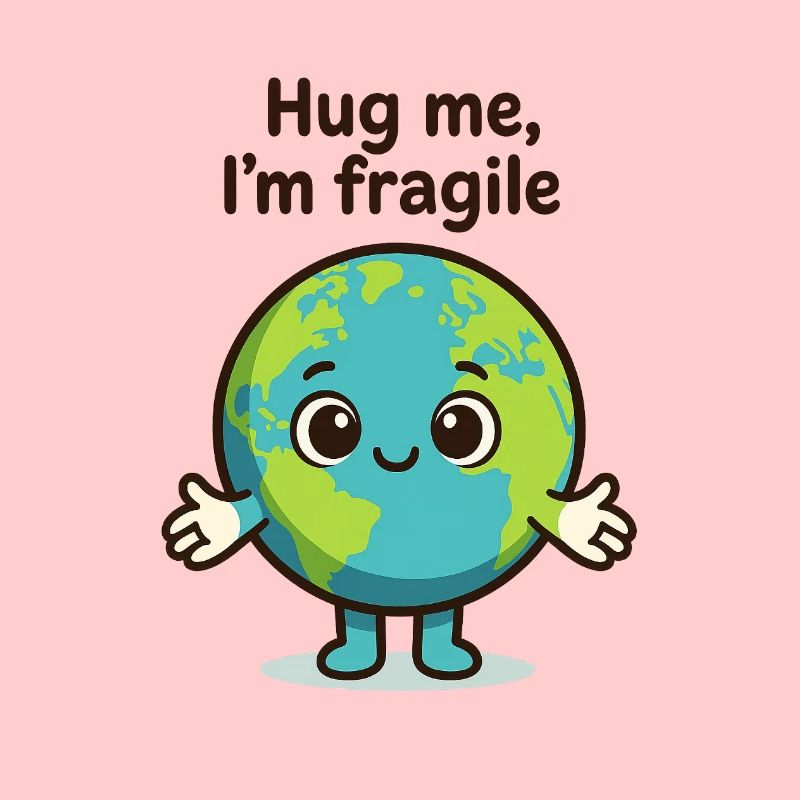 Fragile Earth Hug Me