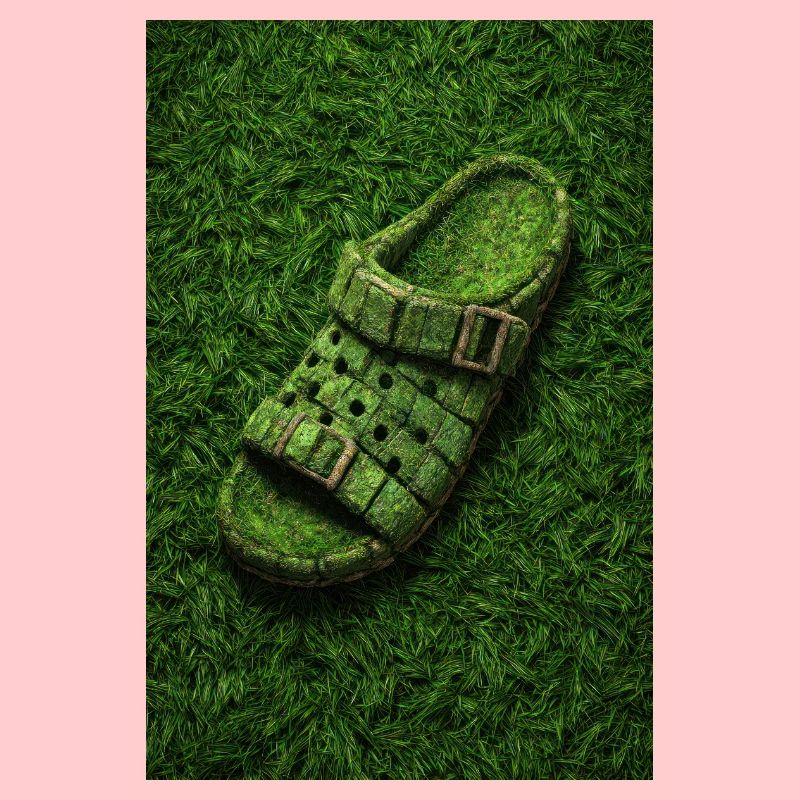 Eco Grass Sandal Design