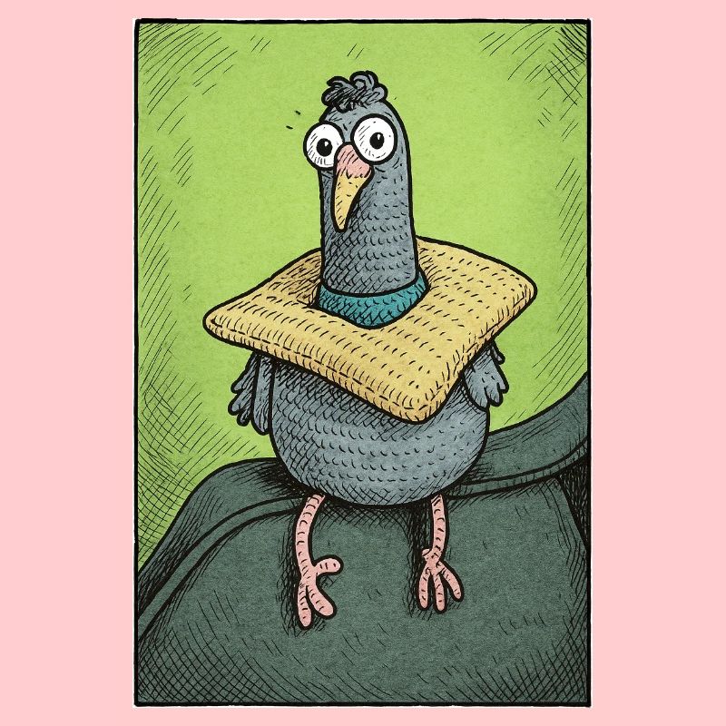 Sir Gurrington sitzt