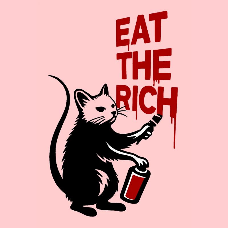 Protest chat graffiti imprimer