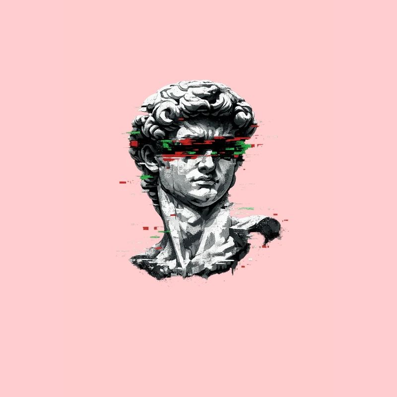 Bust Glitch Barock