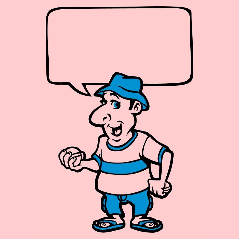 Pétanque et bulle de BD