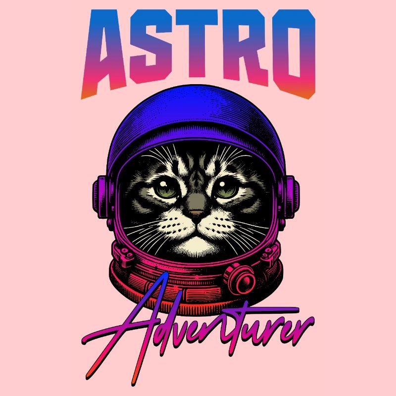 Astronaut Cat Space Helmet - Space Cat