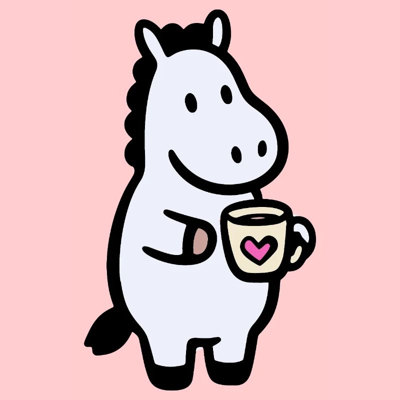 HerzHippo Kaffee Begleiter