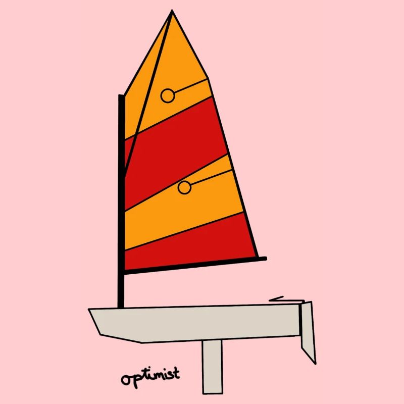 Optimist Segelboot