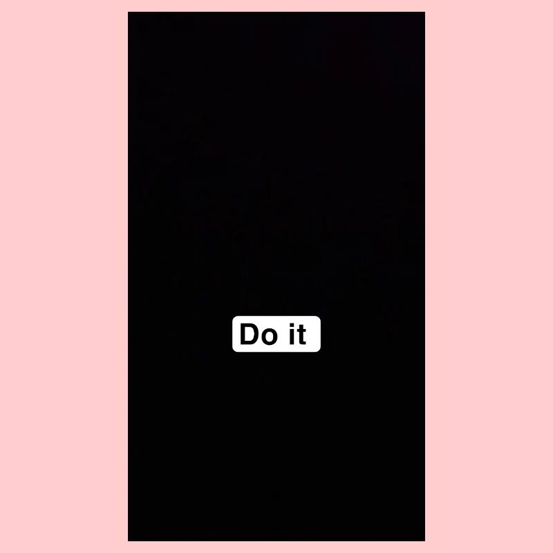 Do It Minimal Black