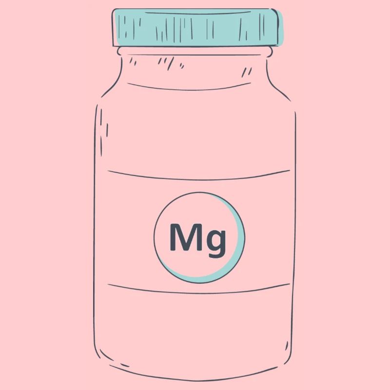 Complément alimentaire protéine de magnésium