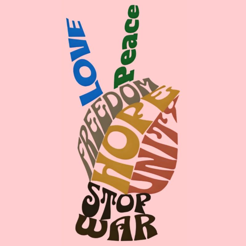 Message vibrant Liberté Design