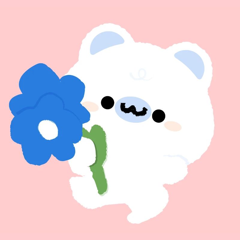 Romantischer Eisbär