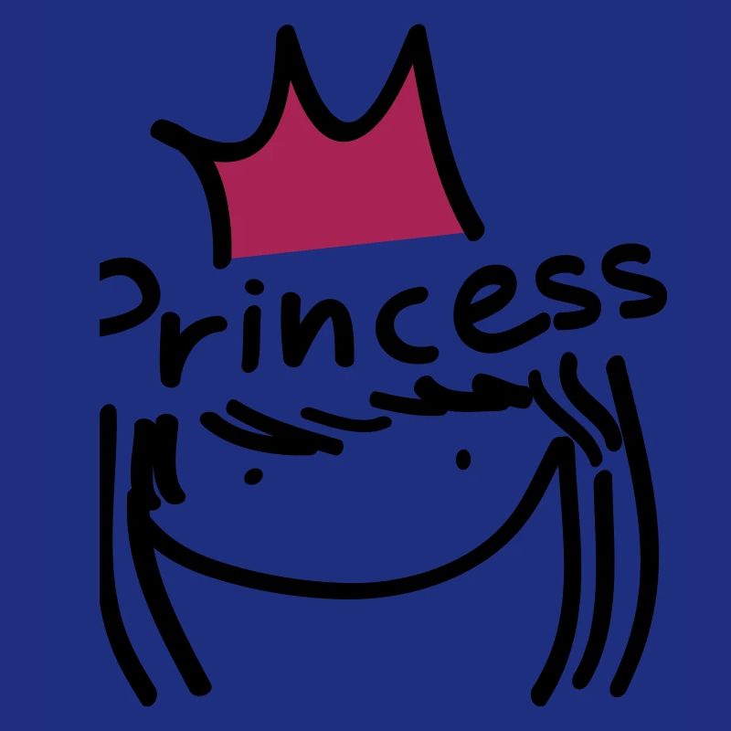 Prinzessin Mädchen Tippfehler