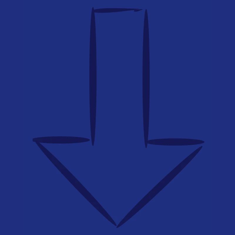 Arrow blue