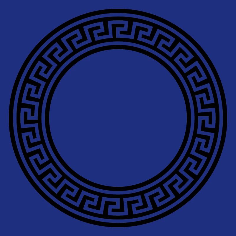 cercle de méandre / cercle Méandre (B, 1c)