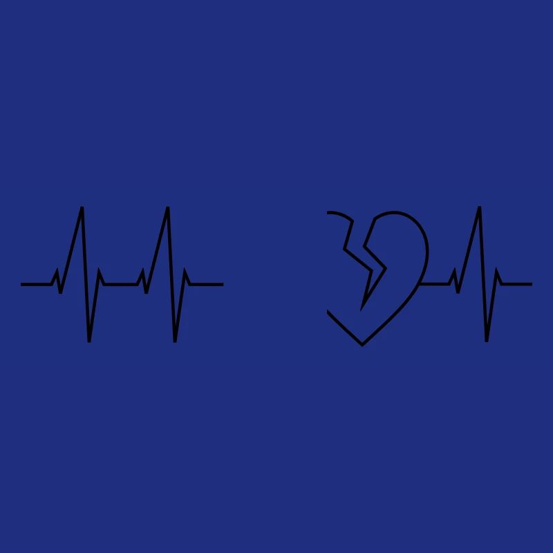 Heartbeat broken heart