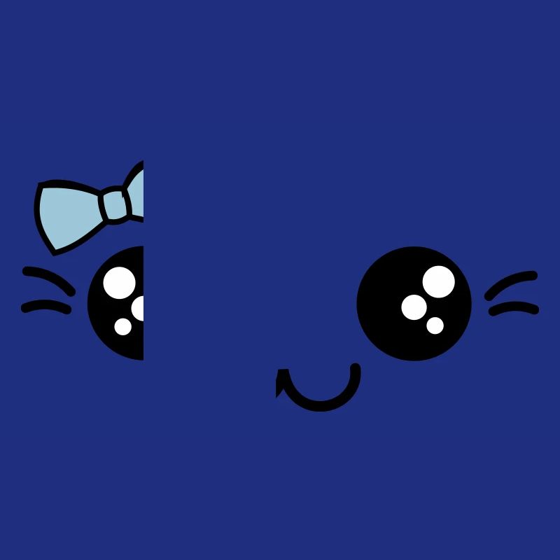 doux visage à l'arc