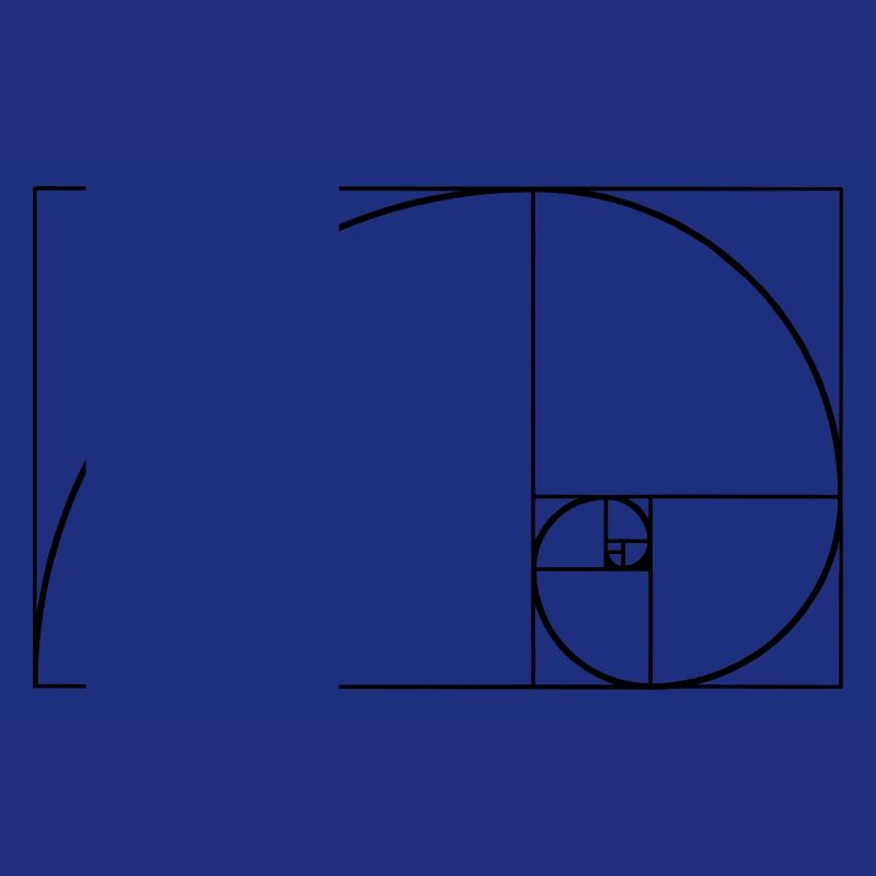 Fibonacci, Phi, Goldene Schnitt, Spirale, Rechteck