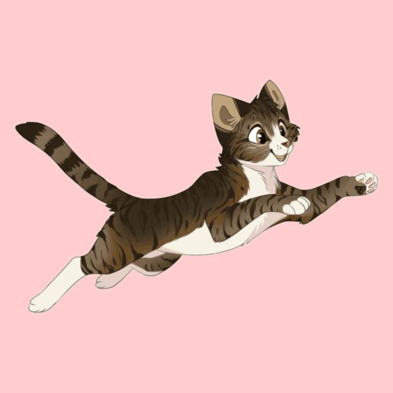 Katze Comic süß