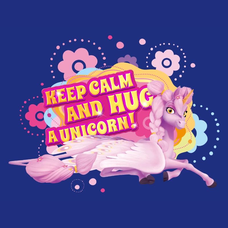 Mia and me Kyara Keep Calm Und Umarme Ein Einhorn
