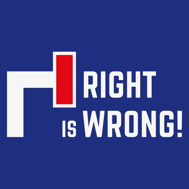 Right Is Wrong! Against Right & Right Parties V1