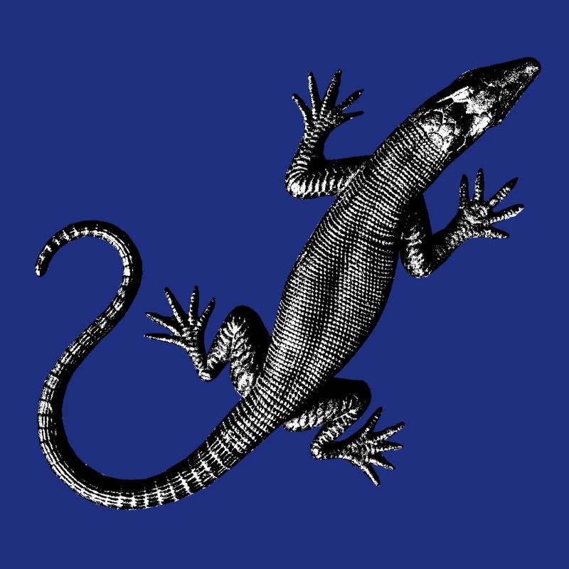 Grafik einer Eidechse