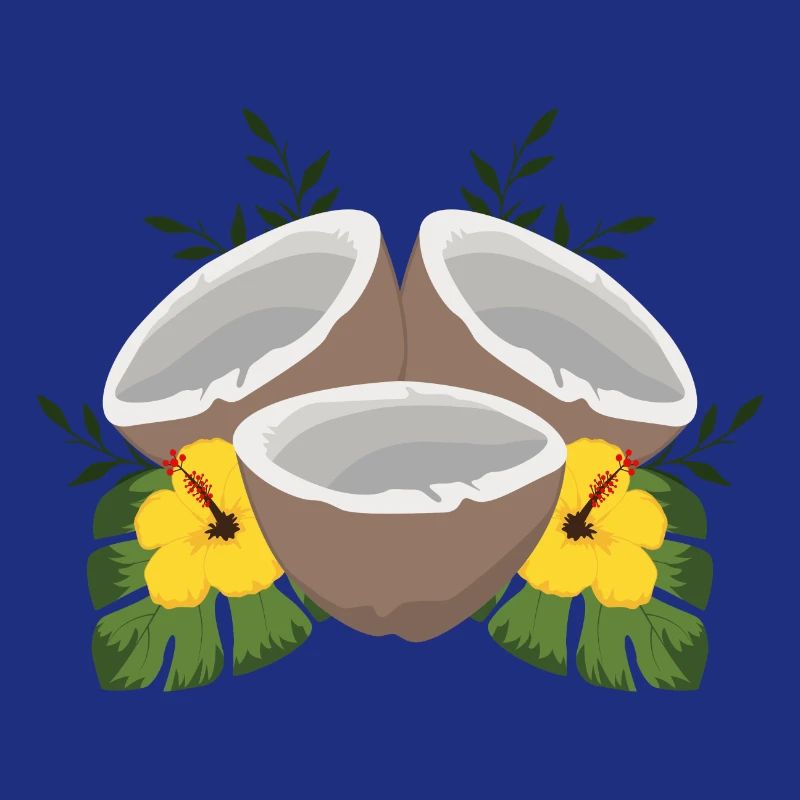 Noix de coco d'été