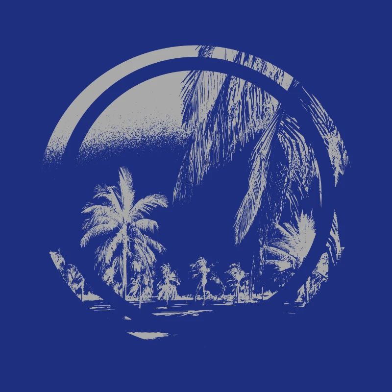 Palm trees palm cool design