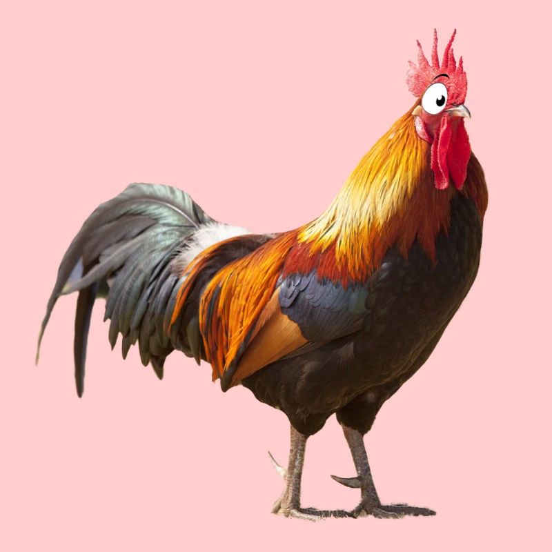 Comic Chicken- Comic Hahn