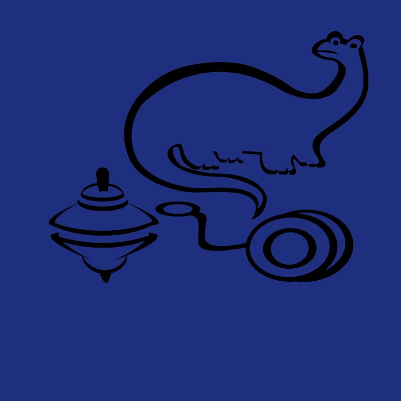 Toy dinosaurs