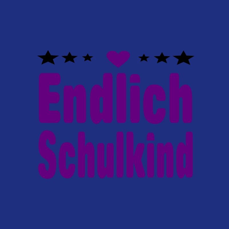 Endlich Schulkind Einschulung Erstklässler Mädchen