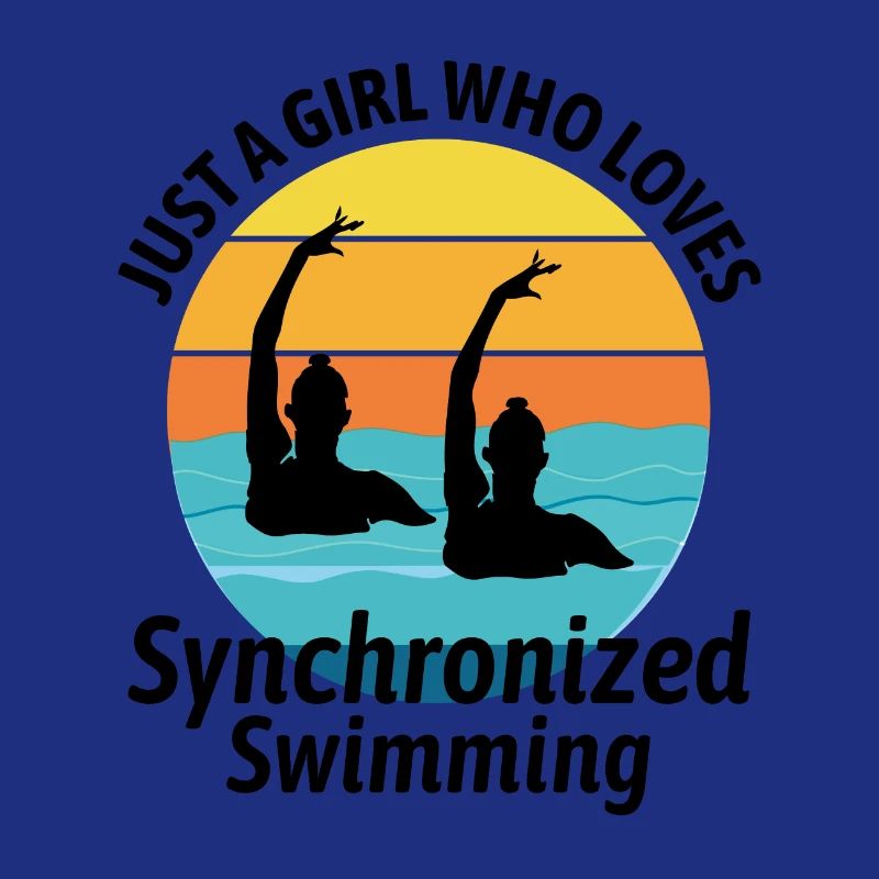 Synchro Schwimmer Synchronschwimmen Mädchen