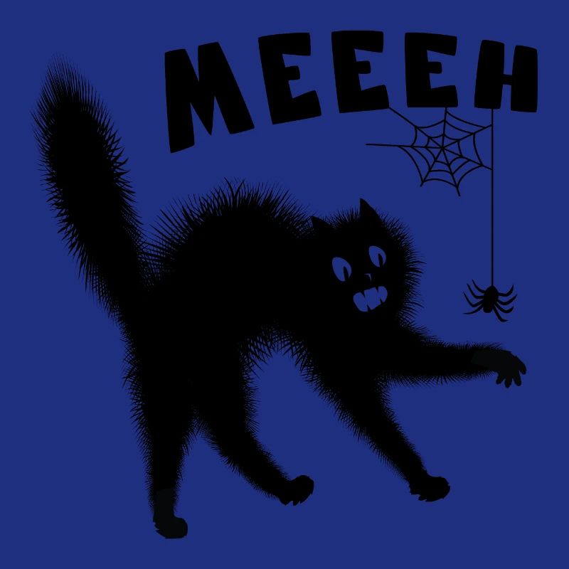 Meeh - Katze, die von einer Spinne erschreckt wird - Humor