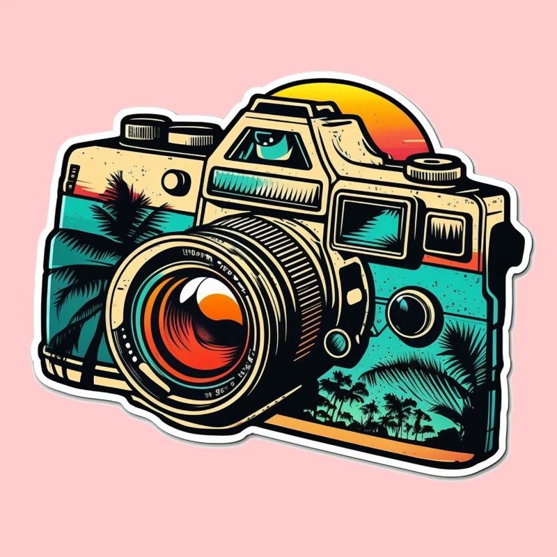 Retro Style Camera
