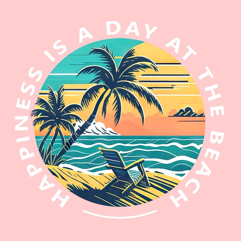 Conception de vacances à la plage d’été