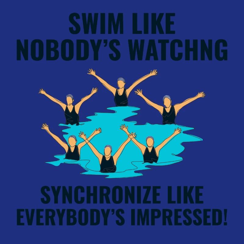 Synchroschwimmen Schwimmen Synchronschwimmen