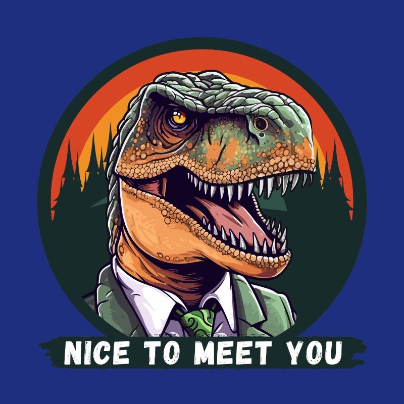 Ravi de vous rencontrer (T-Rex)