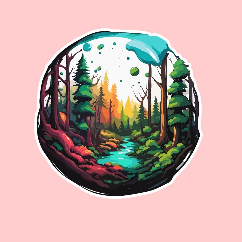 Forest / Wilderness / Nature / Trees / Green / Idyll