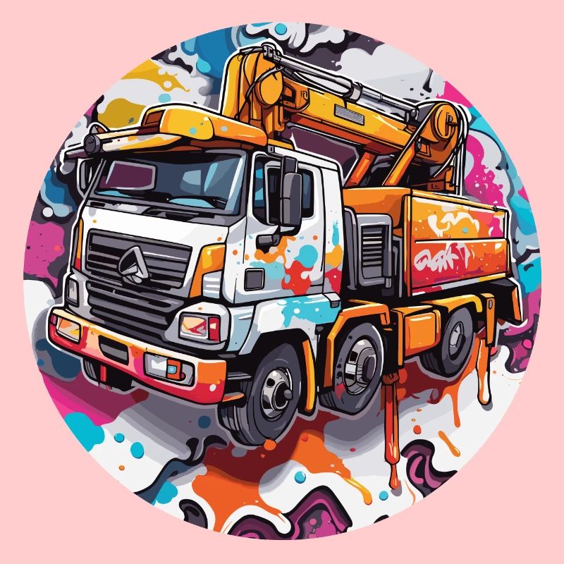Kran / Baustelle / Seilwinde / Kransystem