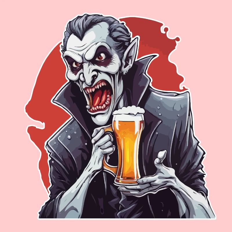 Vampire / Dracula / Bloodsucker / Halloween / Myth