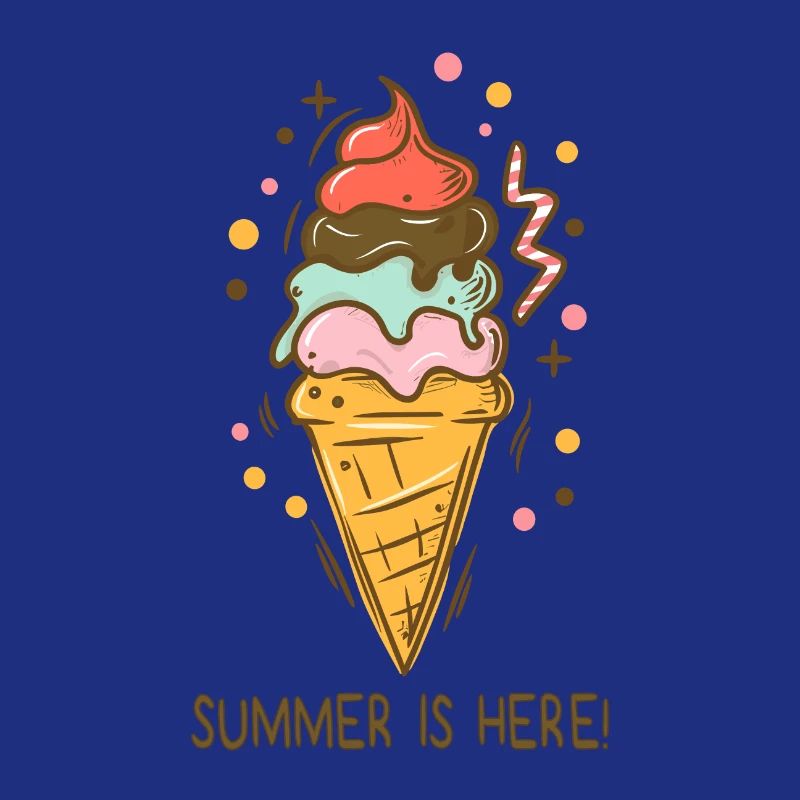 Eis Summer is here Eiscreme Eisdiele Sommerzeit
